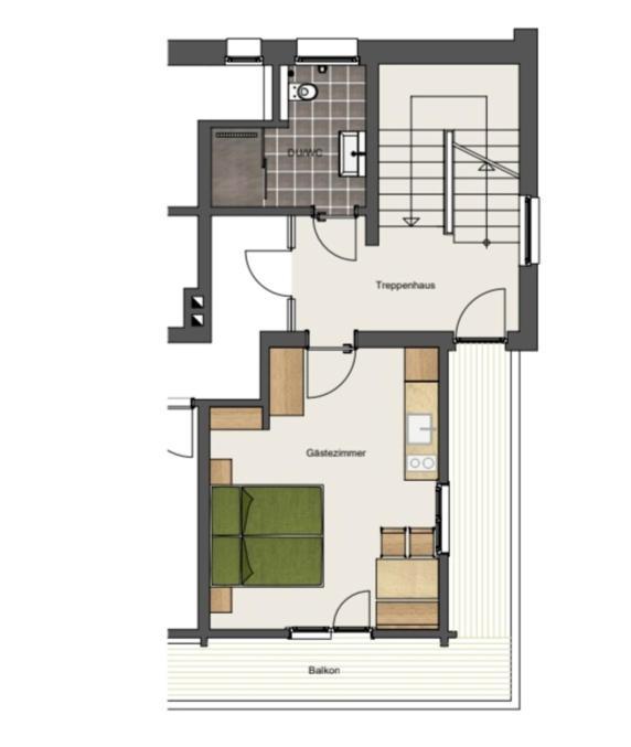Haus Hubertus - Gaestehaus Sahler 파르테넨 외부 사진